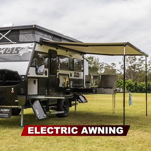 Start your adventure TODAY. AUSRV XL15-4 from $247 P/W* • 4 BERTH • Internal & External Ensuite • 300w Roof Mounted Solar system • Starting with a 200 amp lithium battery • massive water storage capacity • King size innerspring mattress • LED TV • 2X kids bunk beds • Electric Awning Call NOW, 24/7 👉 1300 494 494 OR 0407 674 713 | MDC Caravans and Campers
