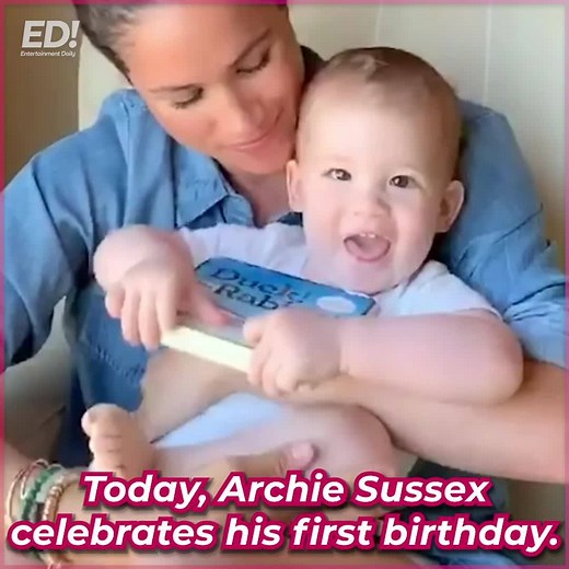 New footage of Archie and his parents just released for his first birthday today – and he couldn’t be any cuter! | Entertainment Daily UK