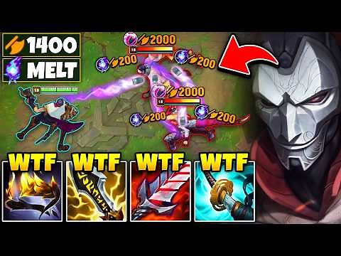Jhin but I have 1400 AD so my Deathfire Touch literally one shots you