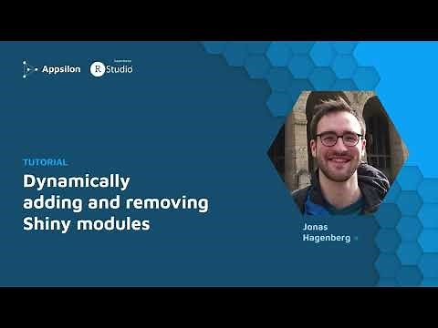 Jonas Hagenberg, Tutorial: Dynamically adding and removing Shiny modules