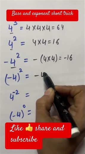 # short # video # base # exponent # student # important # class8 # maths #
