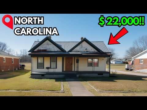 10 NORTH CAROLINA Ghost Towns Selling Homes Starting From Under $20,000!!