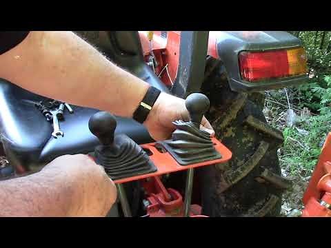How to Fix Stuck Kubota BH77 Backhoe Outrigger Controls