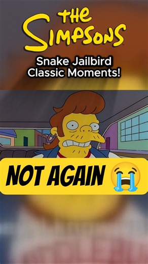 This Criminal Is A Menace 😂 #thesimpsons #viral