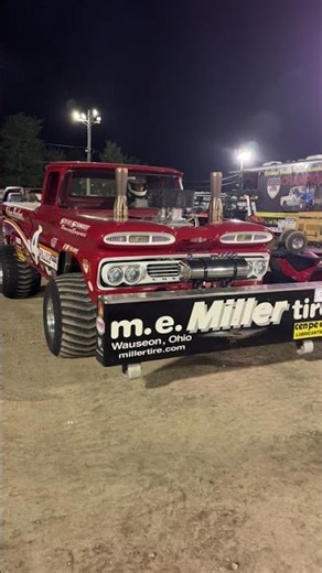 "4 Play" Chevy heading to the track at the National Tractor Pulling Championships! #Pulltown25