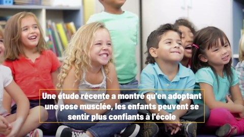 Prendre La Pose "Musclée" Peut Renforcer La Confiance En Soi Des Enfants