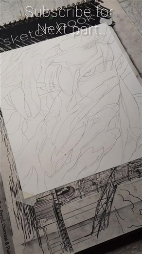 goku outline part #art #outline #goku #dragonball #anime #shorts