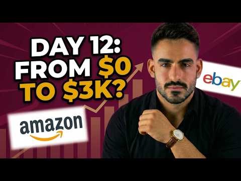 Day 12: $1,000/Month eBay Dropshipping - Real Progress Update