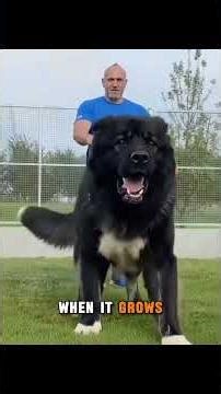 This “Tank Dog” Pushes Its Owner Aside — Meet the Powerful Caucasian Shepherd