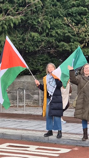 Midleton.stands.with.palestine | Every week without fail, our small but mighty crew standing in solidarity with Palestine 🇵🇸🇮🇪❤️ | Instagram