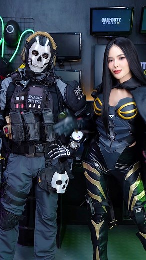 Freaking out with Ghost dahil may libreng CP in-game sa CODM. Nag login na ba kayo? 🙈 Garena Call of Duty Mobile ft. Ghost Azrael | Myrtle Sarrosa