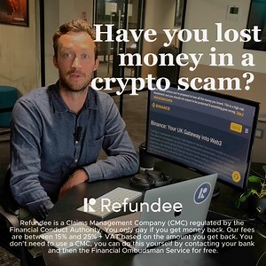 We've recovered over £100 million for scam victims. | Refundee