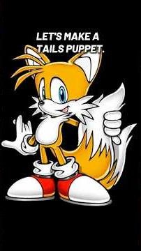 Let’s Make a Miles “Tails” Prower Puppet! #sonicthehedgehog #tutorial #puppet