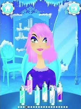 Girls Hair Salon Snow by PAZU Games
