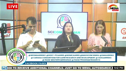 SciComustahan SciComustahan: Kwentong TechTrans sa SciComunidad ng Mindanao Friday, 6:30-8:00pm with Butch Villanueva, Joseline Alvarez, and Kim Kilat February 06, 2026 #eMediaMoFm #TheOneTheOnlyOne #105.9Solid! DISCLAIMER: I hereby declare that i do not own the rights to this music/song. All rights belong to the owner. No Copyright Infringement Intended. | Emedia Mo FM