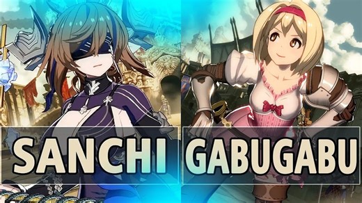【GBVSR】🔥Sanchi (伽莱翁) Vs Gabugabu (姬塔)🔥