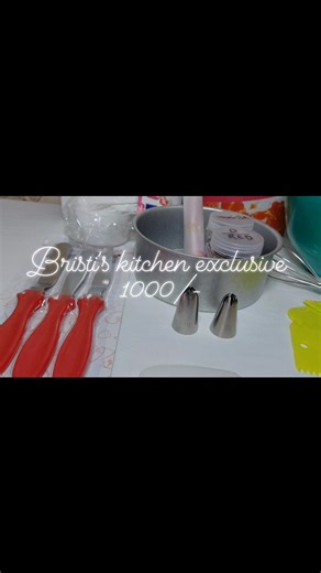 Available_Now ✅ Delivery_in_64_districts 🚛 Order_for_inbox_message 📩 Student Budget Combo - 02 _________________________ ১. টার্ন টেবিল ছোট ১ পিস ২. এস এস হ্যান্ড বিটার ১ টি ৩. ফুল সিলিকন স্প্যাচুলা ১ পিস ৪. ৩ পিসের বাটার নাইফ ১ পিস ৫. ৯" করাত চাকু চিকুন ১ পিস ৬. মেজারমেন্ট কাপ ১ সেট ১পিস ৭. নজেল (2D, 115) ২টি ৮. মিক্সিং বোল মাঝারি Vip ১টি ৯. রেডম্যান কালার ডিপ রেড ৫০ গ্রাম ১ পিস ১০. অথেন্টিক ভ্যানিলা এসেন্স ৫০ গ্রাম ১ পিস ১১. ৩ পিসের স্কপার সেট ১ টি ১২. পাইপিং ব্যাগ ছোট ১০ টি ১৩. ৬" গোল মোল্ড