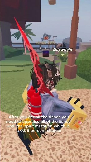 How to get spiritbinder in Roblox FISCH! | Fuzed rblx