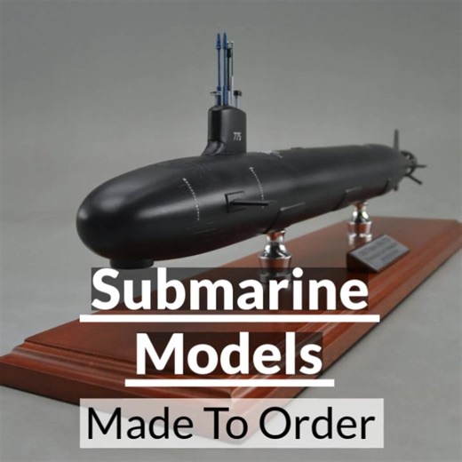 Made To Order Submarine Models Any Country, Any Service Era 12-48 inches, with FREE shipping (USA, CAN, AU) Model prices depend on the vessel type, model length and shipping destination. Visit www.sdmodelmakers.com #submarine #usnavysailor #usnavy #royalaustraliannavy | SD Model Makers