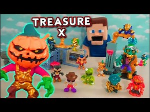 Treasure X HALLOWEEN Monster Gold Complete Set Figures