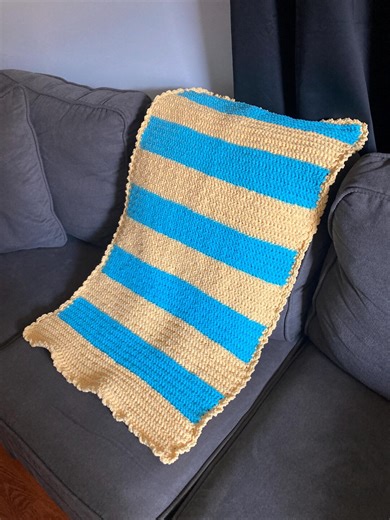 Handmade Crochet Baby Stroller Blanket. - Etsy