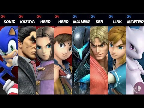 Super Smash Bros. Ultimate - Zapdos vs Team Dark Samus