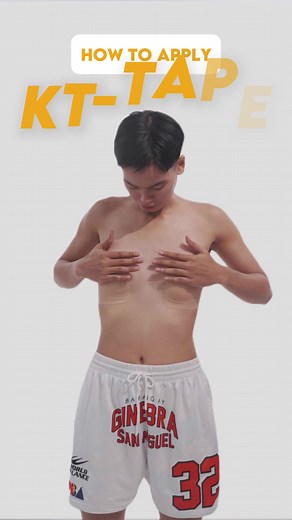 How to Apply KT Tape for Safe Chest Binding