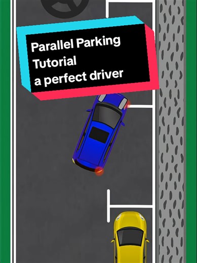 Parallel Parking Tutorial a perfect driver driving school driving skills driving lessons parking Tips #drivinglessons #drivingschool #drivingskills #parallelparking #viral