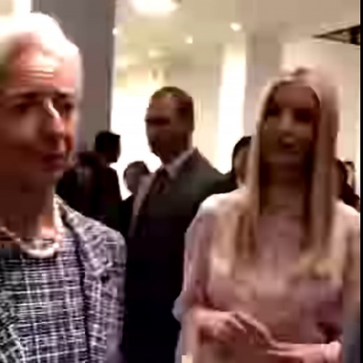 Christine Lagarde's reaction to Ivanka Trump is priceless. | London Evening Standard