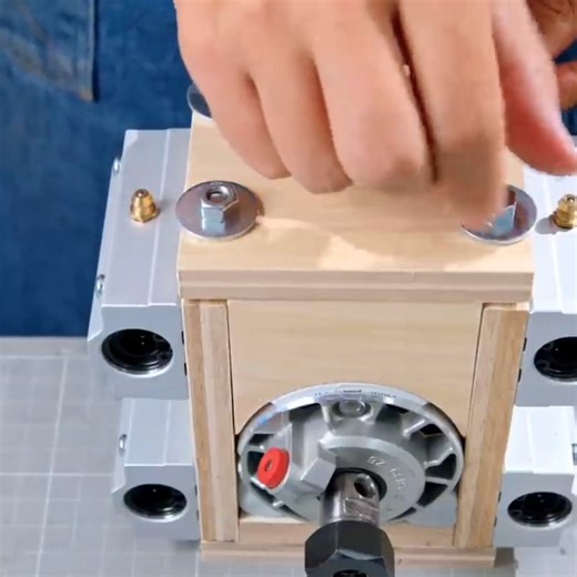 5.1K views | A homemade electric router table lifting device  part 2 | Village Tale | Facebook