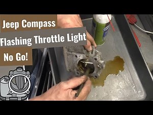 Jeep Compass: Flashing Throttle Light & No Go