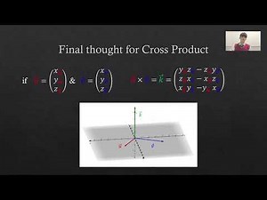 Cross Product of two vectors