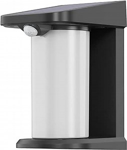 Solar Motion Lights Outdoor - 2 Lighting Modes, IP54 Waterproof, Automatic On/Off, Wireless,Suitable for Wall Fence Patio Yard Porch Garden Decor, Soft White/Bright White Light