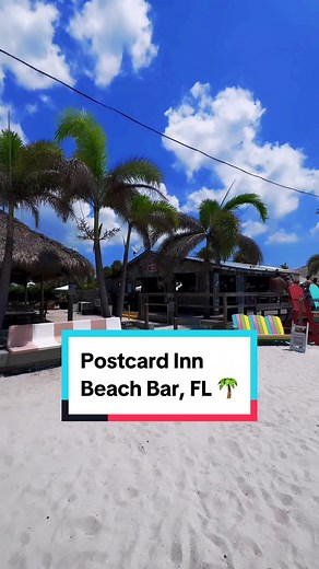 Kick back at this popular beach bar located on Florida's West Coast. The PCI Beach Bar is located along the white sands of St. Pete Beach apart of the Postcard Inn on the Beach hotel. This beach bar often offers live entertainment and or a DJ. Next time you're to let loose and party at the beach, check out the PCI Beach Bar on beautiful St. Pete Beach, Florida! 🤩🏝️☀️ • • • • • #beachbar #beachparty #sundayfunday #kickback #beachday #poolparty #stpetebeachfi #tampa #thingstodointampa