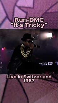 Run-DMC - "It's Tricky" live in Switzerland (1987) #rundmc #80srap #oldschoolrap #80shiphop