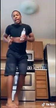 Guy slipping on soap tik tok 😂😂