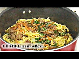 CHAMI | How to cook pansit miki or chami