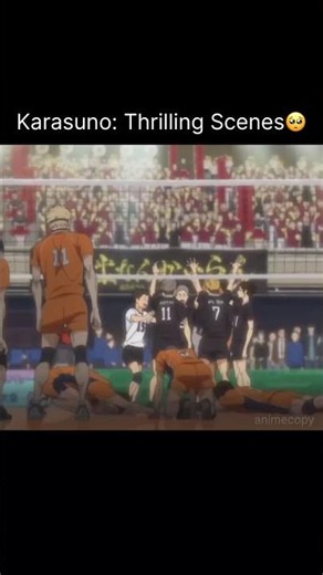 Thrilling scenes🥺#usashorts #haikyuu #moments #volleyball