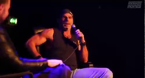 Shawn Michaels on The Undertaker’s reaction to finding out that they were going on early at WrestleMania 25   “So we’re mid-card? Taker sits back & he goes… Oh this just got real.”   (Inside the Ropes)