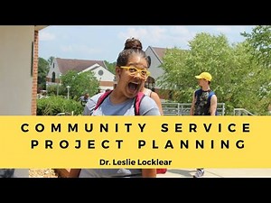 Community Service Project Planning