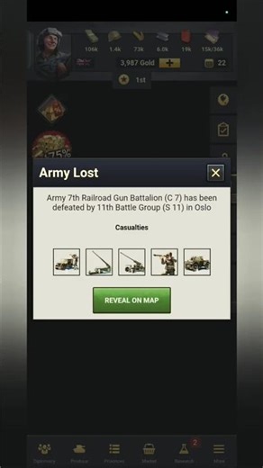 I have losted! 😵my railroad regiment in finland#callofwarhindi #callofwar#shorts #stategygams#ww2