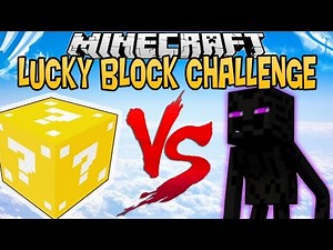 LUCKY BLOCK VS MUTANT ENDERMAN ! | LUCKY BLOCK CHALLENGE Avec DarkHeaven !