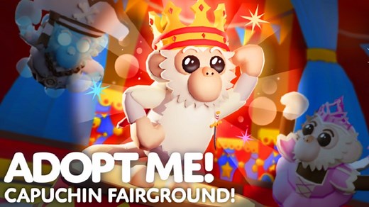 All Capuchin Fairground Items & Box Drop Rates in Adopt Me! - GINX TV