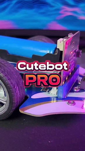 Elecfreaks Cutebot PRO: หุ่นยนต์สำเร็จรูป ตัว upgrade สำหรับ micro:bit