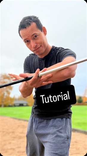10K views · 642 reactions | Short tutorial, staff twirling doesn’t need to be complicated to I be fun. A simple swing can be both super easy to learn, and also very difficult if you want it to be.  #tutoriai #stafftwirling #flowart #flowarts #autism #adhd #bostaff | A Different Spectrum | Facebook
