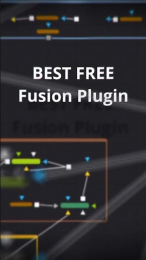 The Best Free Fusion Plugin #vfx #blackmagicfusion