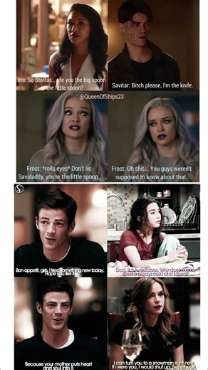 SavitarExposed Killer Frost Accidentally RevealstheTruth | FlashMeme Edit#shorts#menes #harrypotter