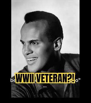 Harry Belafonte Was a WWII Veteran 🇺🇸 (Before “Day-O”)