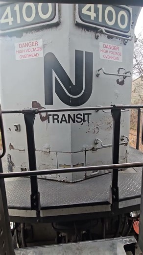 NJ Transit GP40PH-2 #4100 #train #railroad