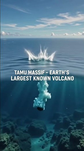 The Largest Volcanoes Ever Discovered 🌋 #Volcano #MaunaLoa #OlympusMons